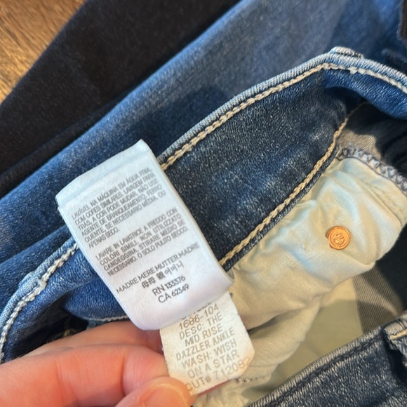 Mother Mid Rise Dazzler Ankle Jean - Picture 4 of 16